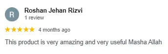 Google review from an Ecoland customer