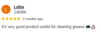Google review from an Ecoland customer