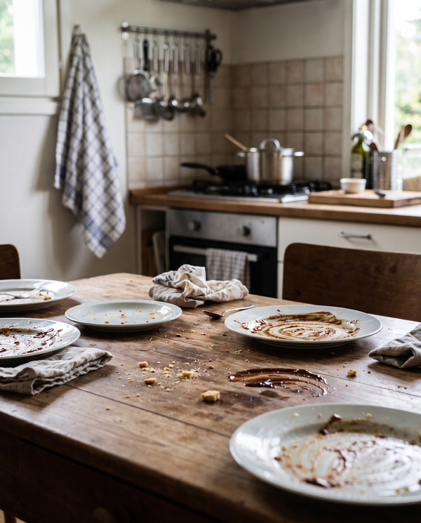 Dirty Dining table