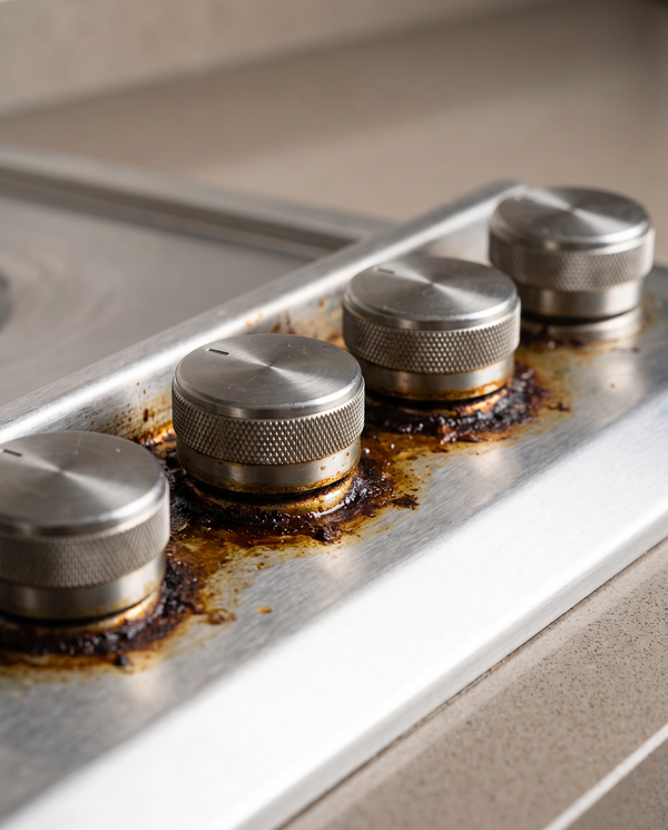 Greasy Stove Knobs 