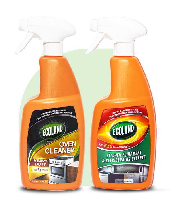 Oven Cleaner + Kitchen Equipment and Refrigerator Cleaner