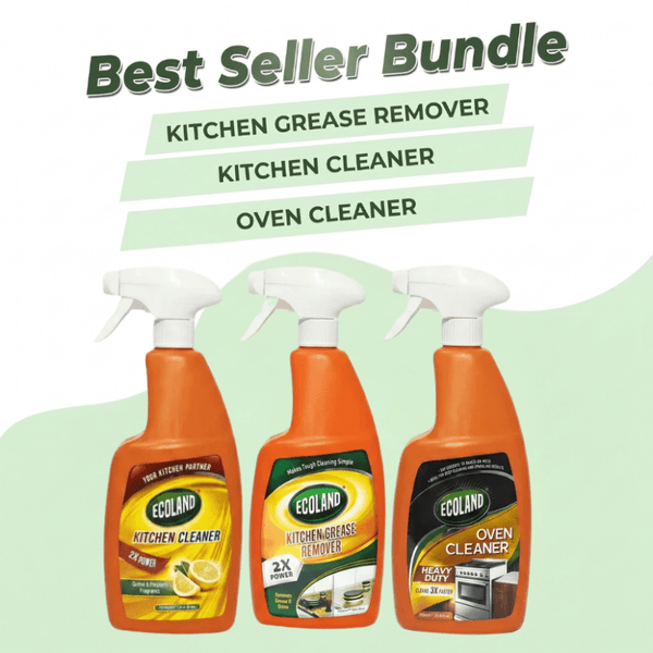 Best Seller Bundle (Kitchen Grease Remover + Kitchen Cleaner + Oven Cleaner) - Ecoland