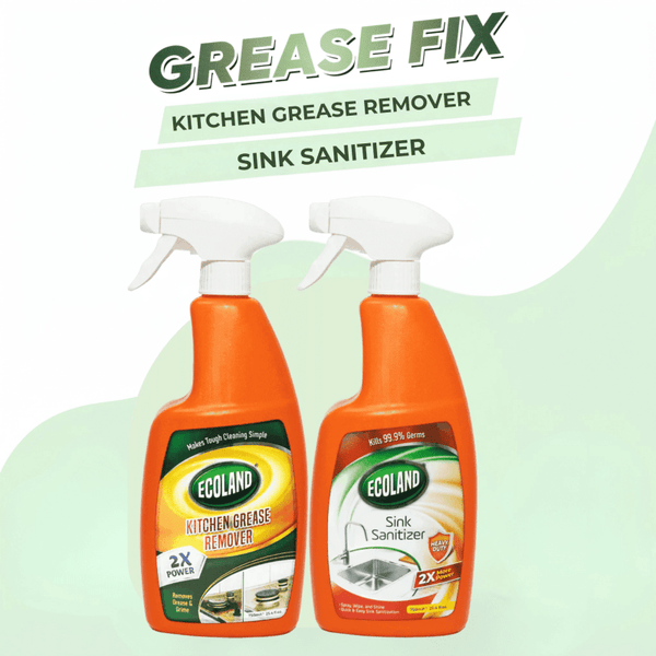 Kitchen Grease Remover + Sink Sanitizer - Ecoland
